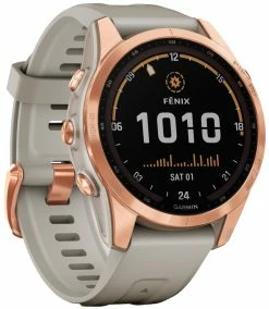 Garmin Fenix 7S SOLAR - GPS Multisport Smartwatch -Vélo Soldes Garmin Fenix 7S SOLAR GPS Multisport Smartwatch 010 02539 13 3