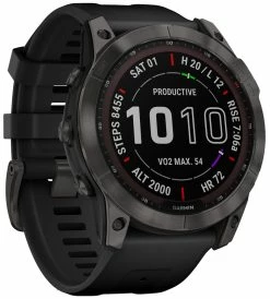Garmin Fenix 7X SAPPHIRE SOLAR - GPS Multisport Smartwatch -Vélo Soldes Garmin Fenix 7X SAPPHIRE SOLAR GPS Multisport Smartwatch 010 02541 23 3
