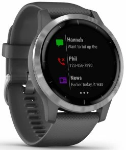 Garmin Vivoactive® 4 - Montre Intelligente De Fitness GPS -Vélo Soldes Garmin Vivoactive 4 GPS Fitness Smartwatch 010 02174 02 3