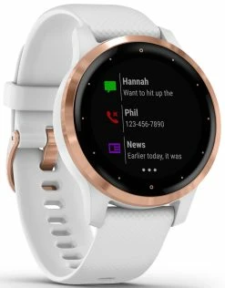 Garmin Vivoactive® 4S - Montre Intelligente De Fitness GPS -Vélo Soldes Garmin Vivoactive 4S GPS Fitness Smartwatch 010 02172 12 3