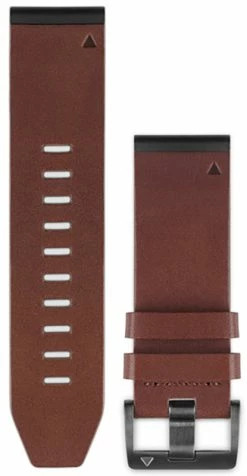 Garmin Fenix 5/6 / Forerunner 745/945 Bracelet En Cuir 22 Mm -Vélo Soldes Garmin QuickFit TM Leder 22 Uhrenarmband 010 12740 01 c