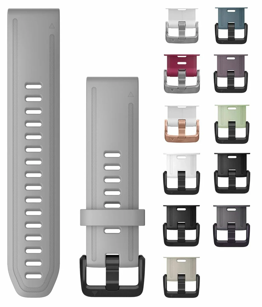 Garmin Fenix 5s / 6s QuickFit™ Bracelet En Silicone 20mm 3 Garmin Fenix 5s / 6s QuickFit™ Bracelet En Silicone 20mm