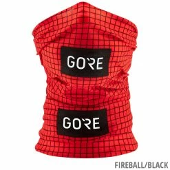 GOREWEAR Grid - Multifunctional Scarf -Vélo Soldes Grid Multifunktionstuch 100857AZAU fireball black