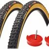 Challenge Grifo Pro Set De 2 + Tuyau Cross Latex SV -Vélo Soldes Grifo Pro 2er Set Cross Latex Schlauch SV