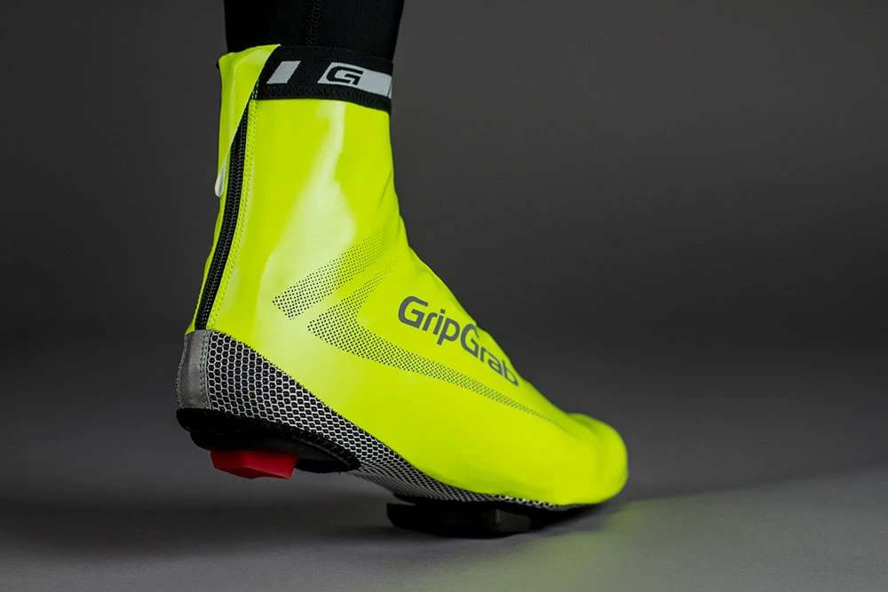 GripGrab RaceAqua Hi-Vis - Road Bike Overshoes 4 GripGrab RaceAqua Hi-Vis - Road Bike Overshoes – Image 2