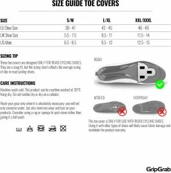 GripGrab Toe Cover Hi-Vis - Toe Warmers -Vélo Soldes GripGrab Toe Cover Hi Vis Zehenwarmer 201608120 GT