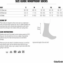 GripGrab Windproof - Chaussettes 10 GripGrab Windproof - Chaussettes -Vélo Soldes GripGrab Windproof Socken 3006 01 GT