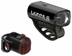 Lezyne Kit D'éclairage Hecto Drive 40 + Femto Drive StVZO