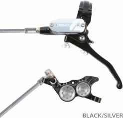 HOPE Tech 4 V4 Frein à Disque En Acier Flex - Levier Gauche -Vélo Soldes Hope 20114404 Tech 4 V4 Stahlflex Scheibenbremse vorne links 3a