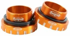 HOPE Stainless Bottom Bracket 68/73/83mm For 30mm Axle 10 HOPE Stainless Bottom Bracket 68/73/83mm For 30mm Axle -Vélo Soldes Hope Edelstahl Innenlager orange BBSS30C