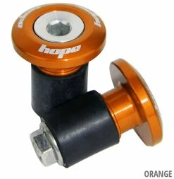 HOPE Bouchons De Guidon Grip Doctor 13 HOPE Bouchons De Guidon Grip Doctor -Vélo Soldes Hope Grip Doctor orange GDOCC