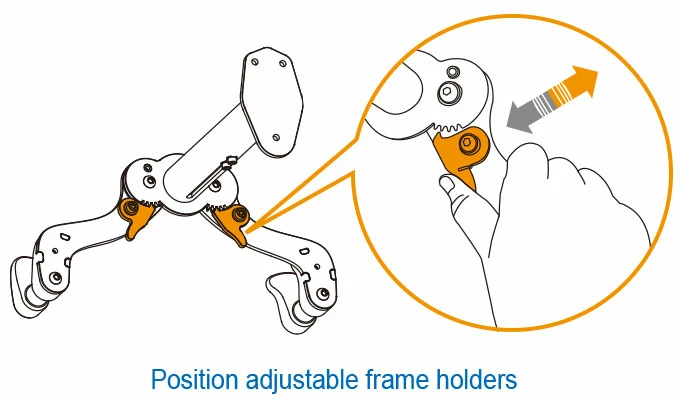 Ibera IB-ST4 Support Mural Réglable 7 Ibera IB-ST4 Support Mural Réglable – Image 5