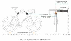 Ibera IB-ST4 Support Mural Réglable 13 Ibera IB-ST4 Support Mural Réglable -Vélo Soldes IB ST4 6OHxVyX11jhHG5