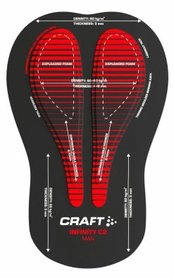 Craft ADV Endurance - Bib Shorts With Pad -Vélo Soldes Infinity C2manJLPeWIDtnP20j