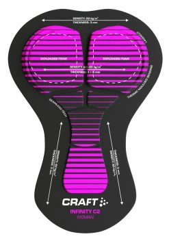 Craft ADV Endurance - Women's Bib Shorts With Pad -Vélo Soldes Infinity C2woman