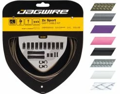 JAGWIRE 2x Jeu De Câbles De Commande Sport