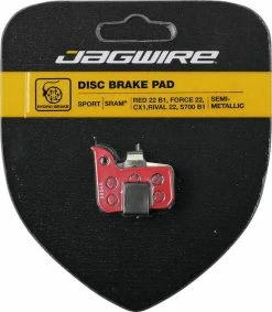 JAGWIRE Plaquettes Sport SRAM/AVID/PROMAX Semi-Metallic Disc 10 JAGWIRE Plaquettes Sport SRAM/AVID/PROMAX Semi-Metallic Disc -Vélo Soldes Jagwire PSport SRAM AVID PROMAX Semi Metallic Disc Belaege DCA098 3