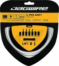 JAGWIRE Pro Shift, Jeu De Câbles à 1 Vitesse 10 JAGWIRE Pro Shift, Jeu De Câbles à 1 Vitesse -Vélo Soldes Jagwire Pro Shift 1 fach Schaltzugset PCK558 c