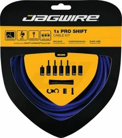 JAGWIRE Pro Shift, Jeu De Câbles à 1 Vitesse 13 JAGWIRE Pro Shift, Jeu De Câbles à 1 Vitesse -Vélo Soldes Jagwire Pro Shift 1 fach Schaltzugset PCK558 f