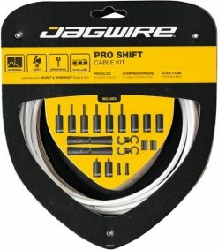 JAGWIRE Set De Câbles De Commande Pro Shift 2x -Vélo Soldes Jagwire Pro Shift 2 fach Schaltzugset PCK508 c