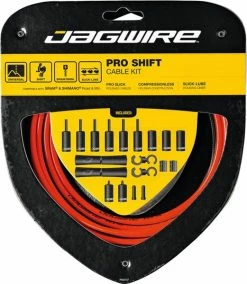JAGWIRE Set De Câbles De Commande Pro Shift 2x -Vélo Soldes Jagwire Pro Shift 2 fach Schaltzugset PCK508 e