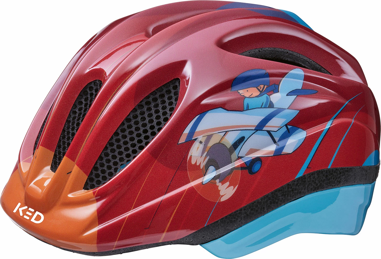 KED Meggy II Trend Airplane - Casque Pour Enfants 3 KED Meggy II Trend Airplane - Casque Pour Enfants