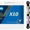 KMC Chaîne X10 10 Vitesses 1 KMC Chaîne X10 10 Vitesses -Vélo Soldes KMC X10 10 fach Kette Master