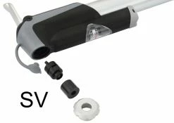 Katana Mini-pompe En Aluminium Avec Manomètre -Vélo Soldes Katana Alu Minipumpe mit Manometer 20031104 f