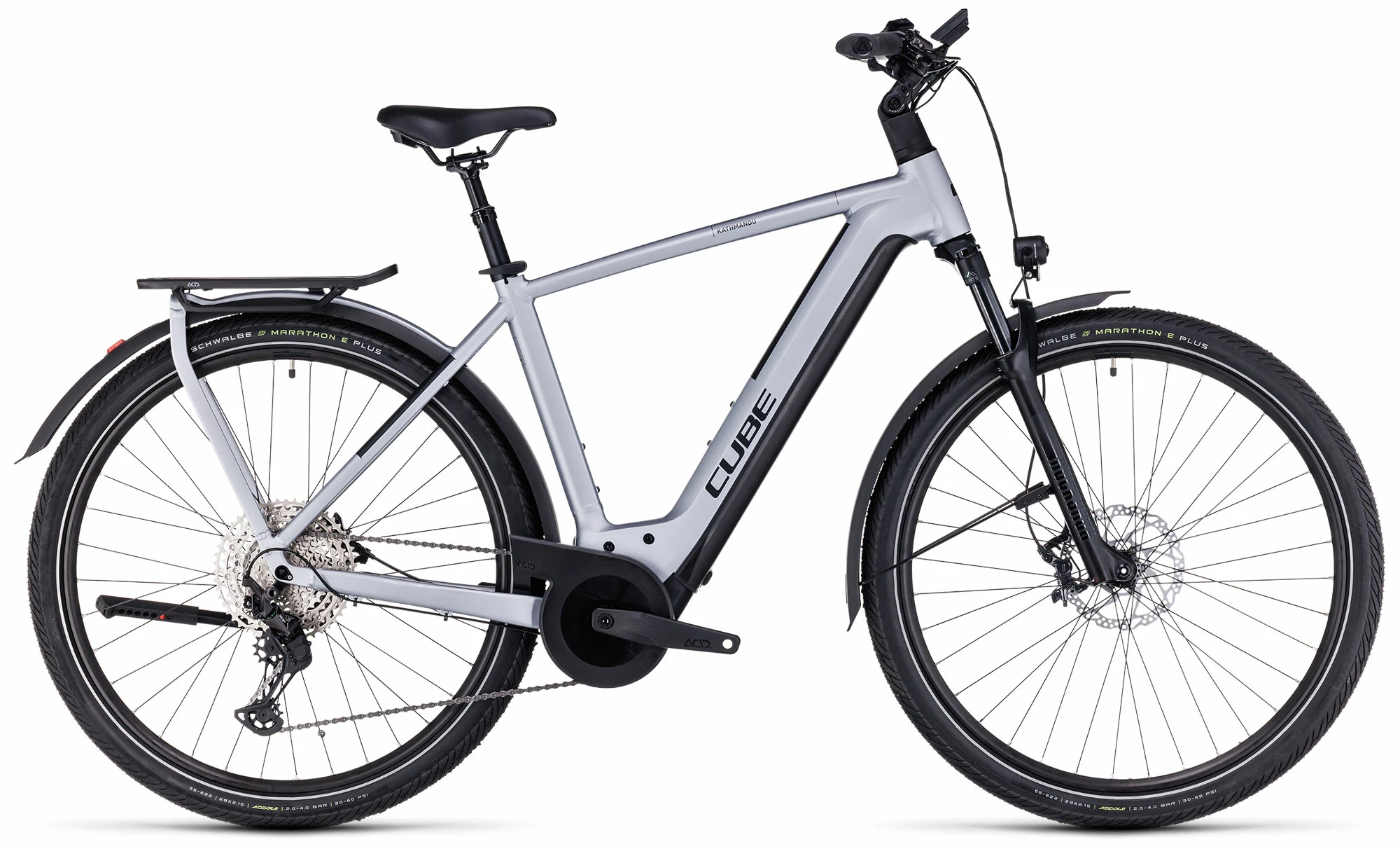 Cube Kathmandu Hybrid SLX 750 Polarsilver´n´black 3 Cube Kathmandu Hybrid SLX 750 Polarsilver´n´black