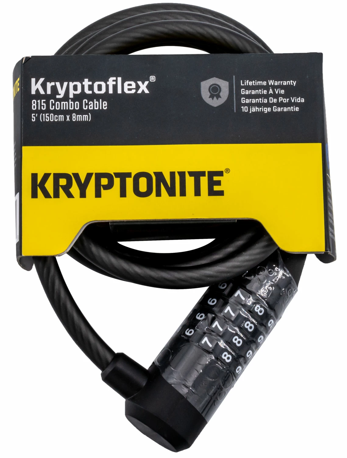 Kryptonite Antivol à Câble KryptoFlex 815 Combo Cable 3 Kryptonite Antivol à Câble KryptoFlex 815 Combo Cable