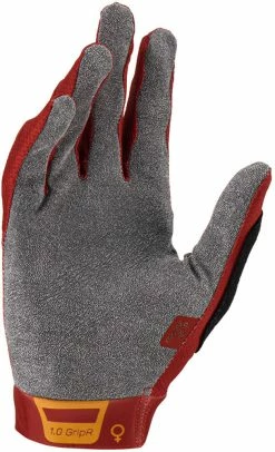 LEATT 1.0 GripR - Gants De VTT Pour Femmes -Vélo Soldes Leatt LE GLO 2325 Lava 1GripRDamenMTBHandschuh 3