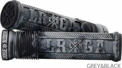 LOOSE RIDERS Poignées C/S Regular 9 LOOSE RIDERS Poignées C/S Regular -Vélo Soldes Loose Riders CS Regular Grips grey black