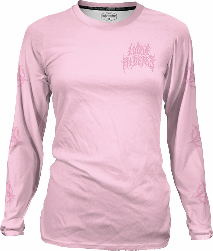 LOOSE RIDERS Metal - Women's MTB Long Sleeve Jersey 3 LOOSE RIDERS Metal - Women's MTB Long Sleeve Jersey