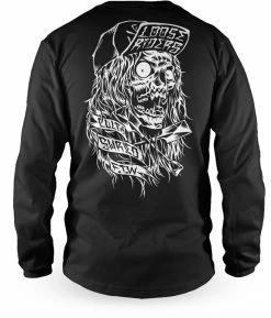 LOOSE RIDERS Skully - Kid's MTB Long Sleeve Jersey -Vélo Soldes Loose Riders Skully Kinder MTB Langarmtrikot LR YTJL 2215 2