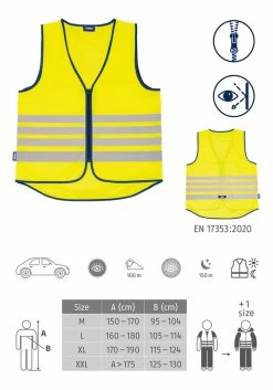 Abus Lumino Reflex - Gilet De Sécurité -Vélo Soldes Lumino Reflex Vest