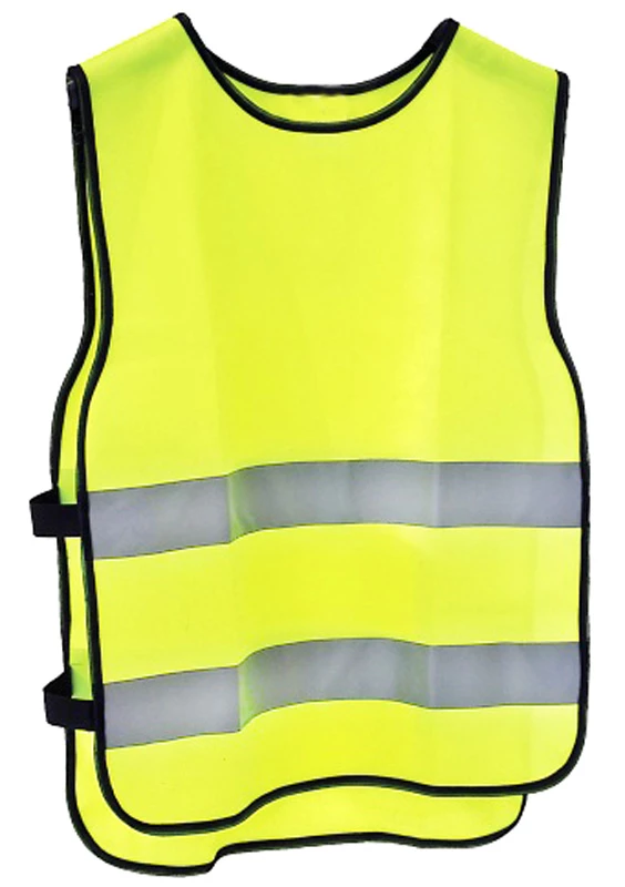 M-Wave Safety Vest Neon Yellow With Reflective Tapes 3 M-Wave Safety Vest Neon Yellow With Reflective Tapes