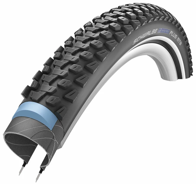 Schwalbe Marathon Plus MTB 29x2,10" Fil Réflexe 3 Schwalbe Marathon Plus MTB 29x2,10" Fil Réflexe