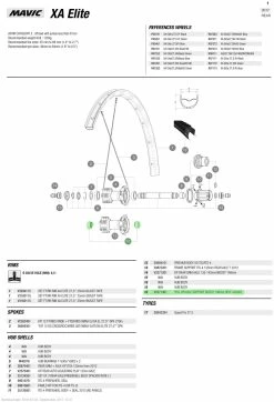 Mavic Axle Support Rear Boost 148mm 5 Mavic Axle Support Rear Boost 148mm -Vélo Soldes Mavic Axle Support Rear Boost 148mm V2371401