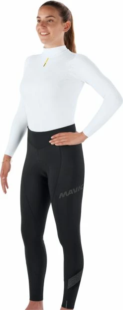 Mavic Essential Thermo - Women's Cycling Tights With Pad 13 Mavic Essential Thermo - Women's Cycling Tights With Pad -Vélo Soldes Mavic Essential Thermo Damen Radhose mit Polster C1629220 4
