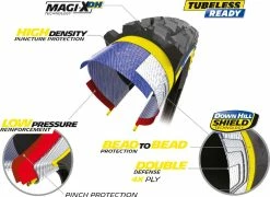 Michelin Wild Enduro Arrière MAGI-X-DH Racing Line 29" Pneu Pliable -Vélo Soldes Michelin 661840 Wild Enduro Rear MAGI X DH Racing Line 29 Faltreifen 3