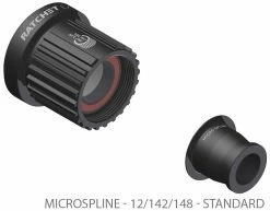 Dt-swiss Kit De Conversion Shimano Pour Corps De Roue Libre Ratchet EXP -Vélo Soldes Microspline 12142148 Standard