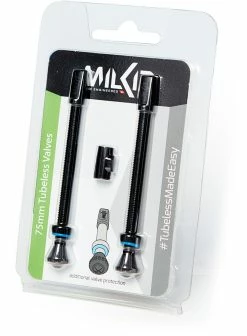 MilKit Valve Pack Tubeless Valves 11 MilKit Valve Pack Tubeless Valves -Vélo Soldes MilKit Valve Pack Tubeless Ventile 75