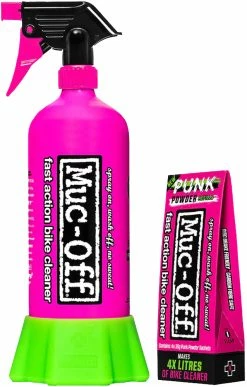 Muc-Off Bottle For Life Bundle + 4- Pack Punk Powder