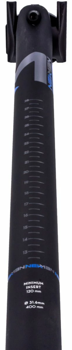 Newmen Tige De Selle Advanced Carbon 31,6x400mm -Vélo Soldes Newmen Advanced Carbon 31 6x400mm Sattelstutze 20118639 b