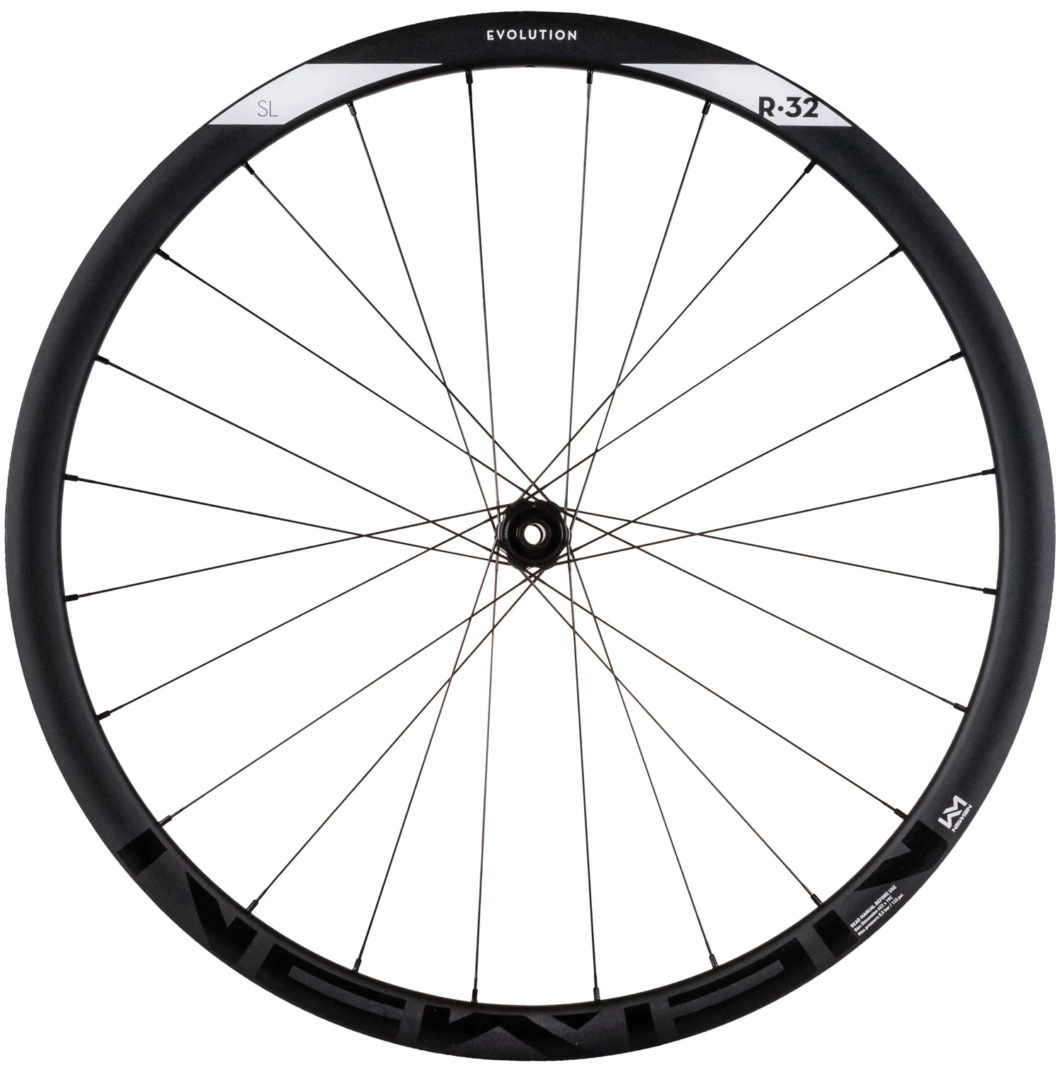 Newmen Roue Avant Evolution SL R.32 28" CL 12x100 3 Newmen Roue Avant Evolution SL R.32 28" CL 12x100