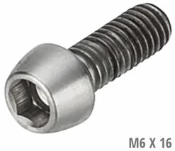 Newmen Potence / Tige De Selle Titane Vis De Rechange -Vélo Soldes Newmen M6 x 16 90118 a