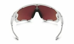 Oakley Jawbreaker PRIZM Snow - Lunettes De Sport -Vélo Soldes Oakley JawbreakerPrzimSnow polished white OO9290 2131 03