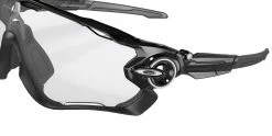 Oakley Jawbreaker Photochromic - Lunettes De Sport -Vélo Soldes Oakley OO9290 14 jawbreaker polished black clear black iridium photochromic 001 86942 5
