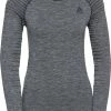 Odlo Performance Light - Women's Baselayer Longsleeve -Vélo Soldes Odlo Performance Light Damen Funktionsunterhemd 188141 15700 1