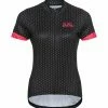 Odlo Essential Print Stand-Up Collar - Women's Jersey -Vélo Soldes Odlo Essential Print Stand Up Collar Damen Trikot 411961 60270 1